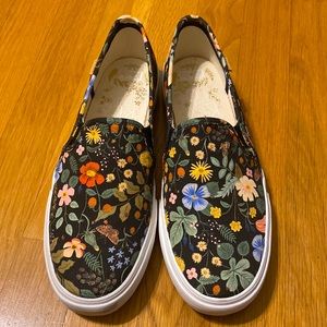 Women's Keds x Rifle Paper Double Decker Strawberry Fields
